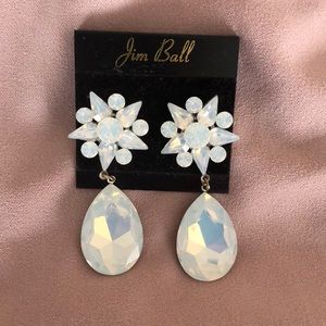 Jim Ball formal earrings! NWT